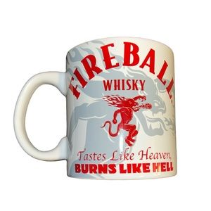 Fireball Whisky 20 oz Ceramic Coffee Whisky Mug